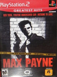 Max Payne (Sony PlayStation 2, 2001) Greatest Hits *COMPLETE*  - Picture 1 of 2