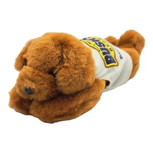 Vintage Bushs Baked Beans Hund Herzog Werbung Plüsch Stuffie 1999 Animal Fair - Bild 1 von 11