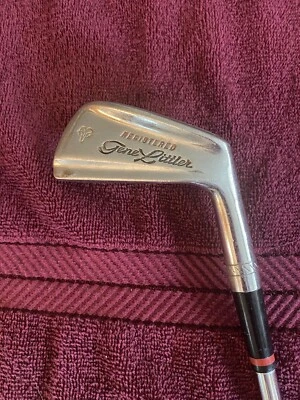 Vintage RAM Gene Littles Silver 9 Iron RH Steel Shaft Reg Flex Golf Club Grip - Image 1 of 4