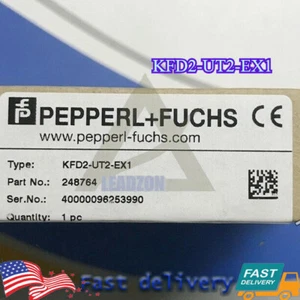 Neu im Karton Pepperl + Fuchs P + F KFD2-UT2-EX1 Sicherheitsbarriere schneller Versand - Bild 1 von 3