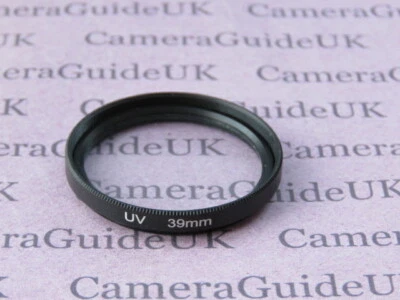 UV 39mm Ultra Violet Filter For Panasonic,Sigma,Samsung,FujiFilm,Nikon,Sony Lens - Image 1 of 2