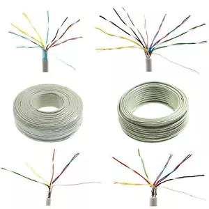 25-100m Telefonkabel JYSTY ISDN Fernmeldekabel Verlegekabel - Bild 1 von 11