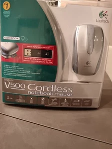 Logitech v500 (Ovp + Neu) cordless Notebook Maus mouse - Bild 1 von 2