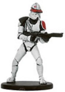 "Saleucami Trooper" Champions of Force #37 Stars Wars Miniatures game WotC OoP - Picture 1 of 1