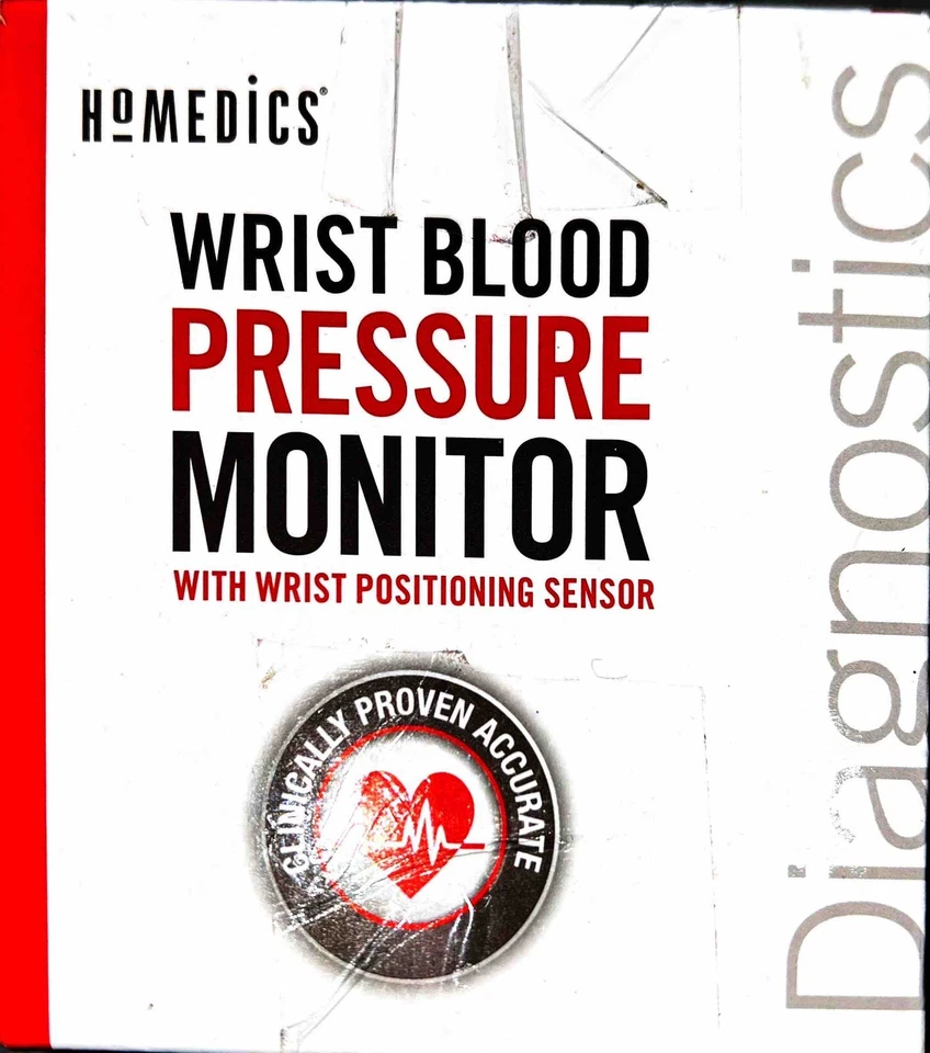 Monitor de presión arterial de muñeca Homedics con sensor de posicionamiento Foto 1 de 1