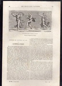 LES BEAUX ARTS ILLUSTRES Nr. 14 1876 Fresko Jardin des Tiileries London Opera - Bild 1 von 1