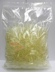 1000 Size 0 Empty Vegetarian Clear Capsules Pills Filling Powder Made From Rice - Picture 1 of 5