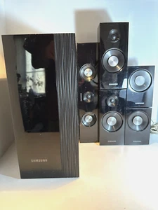 Samsung Surround Sound 7 Speaker System Subwoofer PS-CWO DWO & Wires - Untested - Picture 1 of 24