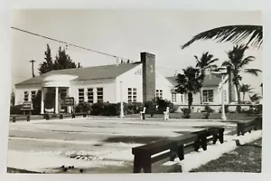 Cartolina foto reale Fort Pierce Florida Community Center anni 50? - Foto 1 di 2