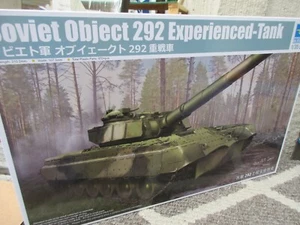TRUMPETER 09583 1/35 SCALE SOVIET 292 OBJECT EXPERIENCED TANK MODEL KIT - Picture 1 of 1