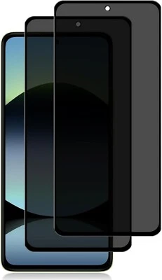 Verre Trempé Film Anti Espion Privé pour Xiaomi Redmi Note 14 13 Pro Note 12 11 - Photo 1/4