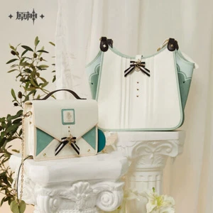 Borsa a mano Genshin Impact ufficiale tema Venti tracolla borsa tote bag regalo - Foto 1 di 25
