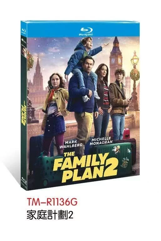 The Family Plan 2 (2025)BD All Region New Box Set NEW IN STOCK & USA FAST SHIP~ - Image 1 of 1