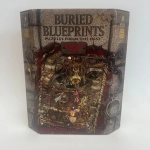 Neu im Karton - Vergrabene Baupläne Draculas Schloss 1.000-teiliges Puzzle aus der Vergangenheit - Bild 1 von 5