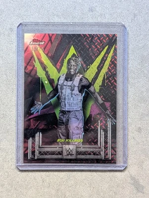 Ron Killings R-Truth Red /15 2025 Topps Finest WWE - Image 1 of 2