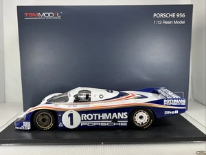 1/12 TSM Rothmans Porsche 956 Lemans Winner Ickx Bell TSM151206 RARO LEER - Imagen 1 de 19