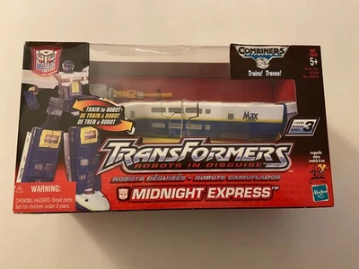 Hasbro Transformers Robots In Disguise Autobot Midnight Express 2001 *NUEVO* Foto 1 de 4