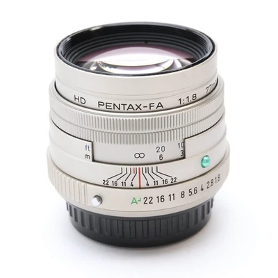 Pentax HD FA 77 mm F/1,8 plata limitada (montaje Pentax K) -casi como nueva- #155 Foto 1 de 4