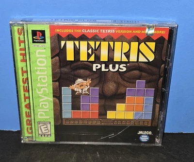 Tetris Plus - Greatest Hits PlayStation 1 PS1 SEALED Cracked Case - Image 1 of 4