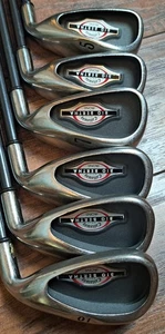 Callaway Big Bertha Irons 5-10 Graphite RCH 75i Firm Flex + 3 Wood Set RH - Picture 1 of 13