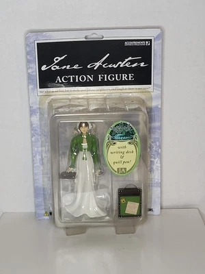 Figura de acción Jane Austen 5,5" posable con escritorio + pluma nueva sellada Foto 1 de 2