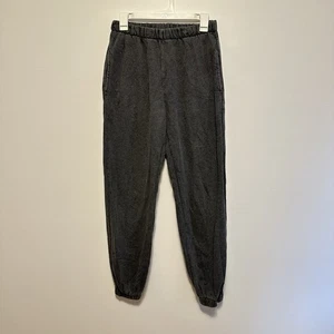 Brandy Melville Gray Elastic Waist Jogger Sweatpants Womens Small One Size - Picture 1 of 5