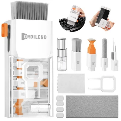 Ordilend per iPhone Kit di Pulizia per Airpods Tastiera Laptop Screen Cleaner PC - Immagine 1 di 4
