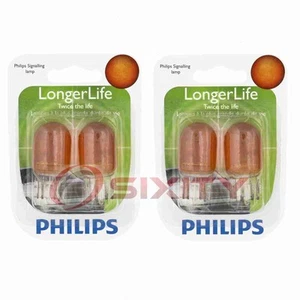 2 pc Philips Front Side Marker Light Bulbs for Cadillac SRX 2010-2016 qv - Picture 1 of 5