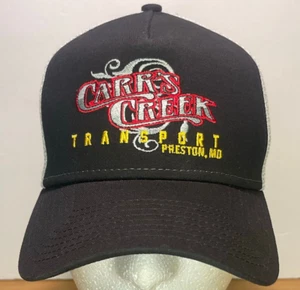 Car's Creek Transport Mütze Trucker Cap - New Era Snapback (schwarz) - Preston, MD - Bild 1 von 12