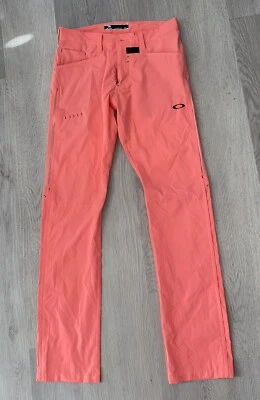 Pantalones de esquí/nieve Oakley naranja (coral) para mujer Foto 1 de 3