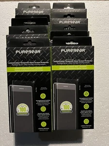 Lote De 10 PureGear Acero Serie 360 Vidrio Templado Motorola Edge 5G UW (2022) - Imagen 1 de 1