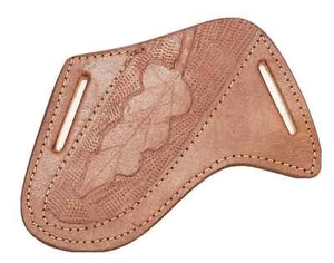 HANDGEMACHTES GÜRTELSCHEIDE HOLSTER Echtleder Hülle Etui für feste Klinge Messer  - Bild 1 von 5