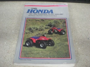 Clymer Honda Service- und Reparaturanleitung 1970-87 ATC-TRX70-125 - Bild 1 von 3