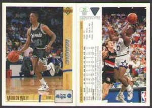 US. 1991-92. Oberdeck. #26. Morlon Wiley - Bild 1 von 1