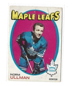 1971-72 O-Pee-Chee #30 Norm Ullman GVG - Picture 1 of 2