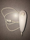 Nintendo Wii Nunchuck Controller White OEM Official RVL-004 TESTED