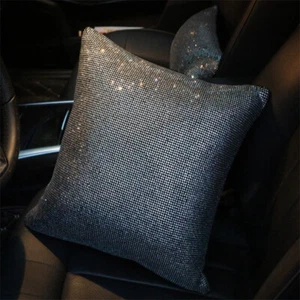 White Universal Sparkle Luxury Bling Rhinestone Diamond Car Interior Decor - Foto 1 di 22