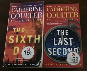 Catherine Coulter Lot of 2 Books: The Sixth Day & The Last Second, Thriller - Bild 1 von 6