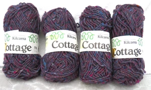 Kilcarra Cottage reine Schurwolle Garn lila + #3553 Farbe 272 Made in Ireland - Bild 1 von 7
