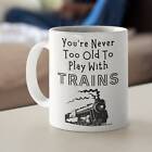Model Railway Enthusiast Mug Train Mug Gift For Railway Modeller: You're Never