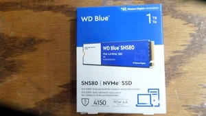 SEALED - WD Blue SN580 1TB Internal Solid State Drive SSD Western Digital NVMe - Afbeelding 1 van 2