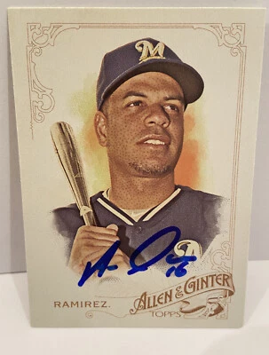 2015 Topps Allen & Ginter #193 Aramis Ramirez Signed Autographed Card - Image 1 of 2