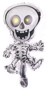 5 Stück Mini Skelett Folienballons Luftfüllung Party Deko Halloween Geschenk - Bild 1 von 2