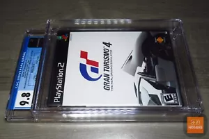 CGC 9.8 A+ - Gran Turismo 4 1ST PRINT Black-Label PlayStation 2, PS2 2004 NEW! - Picture 1 of 6