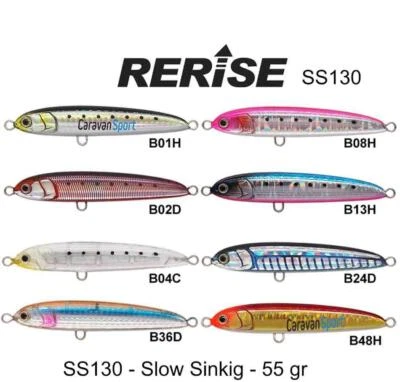 Künstlich Spinning Maria Rerise SS130 Yamashita Köder Fütterung Raserei Tuna Jig - Bild 1 von 2