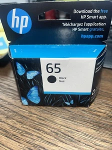 HP #65 Black Ink Cartridge 65 N9K02AN NEW EXP 10/2026 - Picture 1 of 4