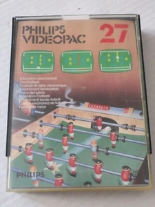 PHILIPS VIDEOPAC N° 27 - ELECTRONIC TABLE FOOTBALL - Picture 1 of 3
