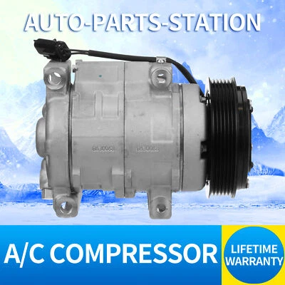 A/C Compressor w/ Clutch for Dodge Grand Caravan  11-20, Journey  11-19, Chrysle - Изображение 1 из 4