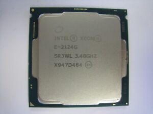 Intel Xeon E-2124G SR3WL 3.40GHz LGA 1151 Quad-Core CPU Processor