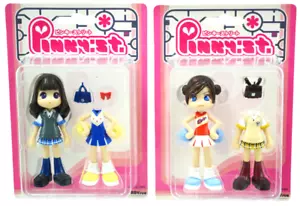 Pinky:st PK004 PK005 Pop Vinyl Toy Figure Doll Cute Girl Anime Japan Pinky Lot - Picture 1 of 5